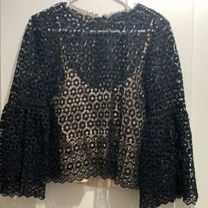 J Crew Lacey waist blouse.  Worn once!